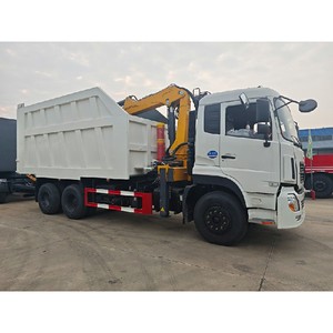 รถบรรทุกติดเครนไฮดรอลิกแบบแขนยืดหยุ่นพร้อมอุปกรณ์จับไม้ซุงและอิฐ - Product Image 3