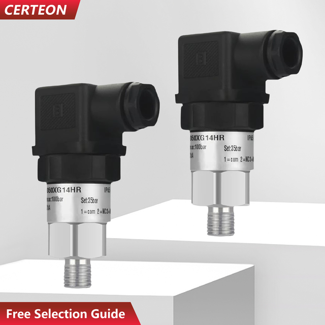 Adjustable Mechanical Pressure Switch for Hydraulic Water Pumps & air Compressors with Durable SS Diaphragm Pressure Switch