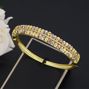 Pulseras de Moda con Cuentas al por Mayor de Fábrica JXX, Brazaletes de Oro, Joyería de Dubái, Pulseras de Oro para Mujer - Product Image 5