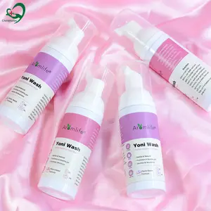 Aromlife espuma de hierbas vaginales lavado femenino pH equilibrio producto Yoni apoya el control de olores limpia la descarga promueve la salud
