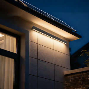 Lumières solaires à Led pour mur latéral pour le haut du mur Cicatrice Mur de construction pour une clôture en brique Lumière de foire - Product Image 1