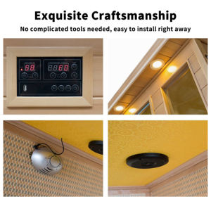 YITE Khan Dampfbad im koreanischen Stil Fern infrarot sauna für den Schönheits salon Single Double & Four Person Capacity Sweat <span class=keywords><strong>Bath</strong></span> Box - Product Image 4