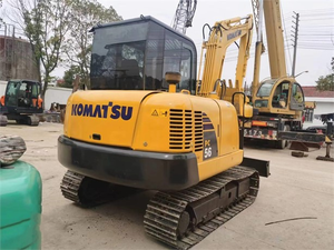 Mini-excavatrice hydraulique Komatsu PC56 d'occasion du Japon, Komatsu 5 tonnes, mini-pelle sur chenilles, prix bas, faible nombre d'heures, à vendre - Product Image 3