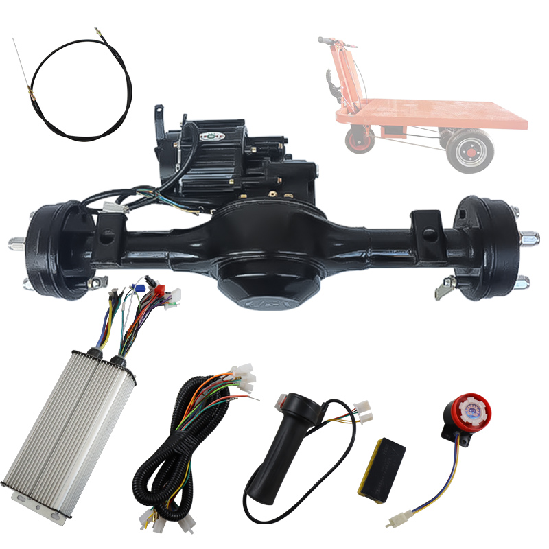 810MM GO KART Rear Axle Kit , 6" Wheels Tyre, Front Steering Assembly ATV Buggy EUR 431,29