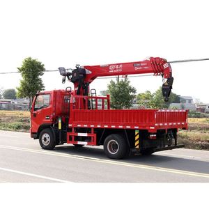 Camion grue lourd Dongfeng F6 4*2 équipé d'une grue à flèche droite Changxing de 7 tonnes, performances durables et puissance abondante - Product Image 3