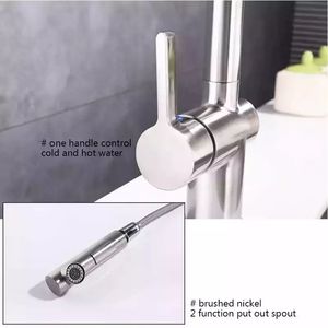 <span class=keywords><strong>Grifos</strong></span> de Cocina Monomando de Alto Flujo con Caño Extraíble Sin Contacto, <span class=keywords><strong>Grifos</strong></span> Mezcladores para Lavabo Antisalpicaduras - Product Image 3