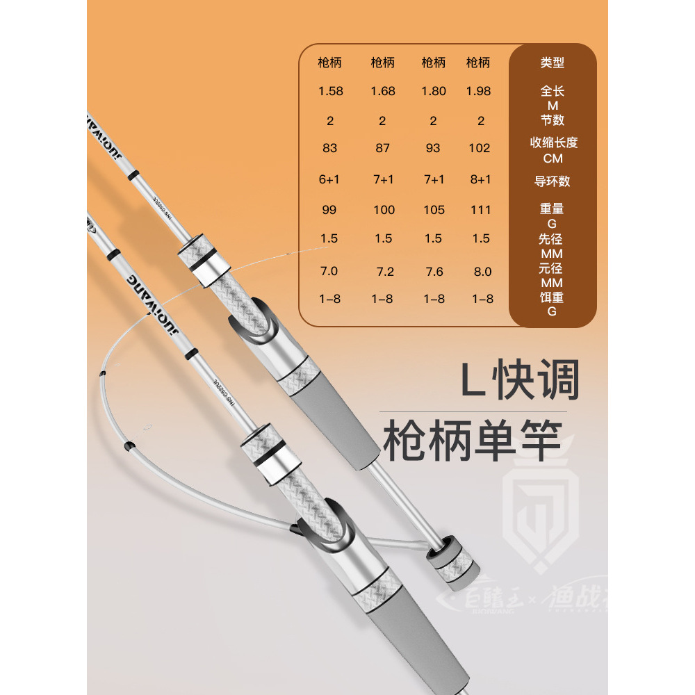 1.58m Micro-object L-handle Single Rod