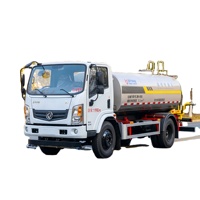 Camion-citerne à eau Dongfeng Huashen T1 4x2 Diesel 9,3 m³ Euro 6 pour le nettoyage des routes municipales, l'irrigation verte et la voirie sanitaire