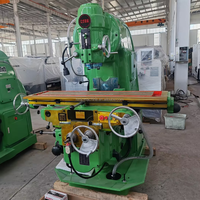 Machine de fraisage verticale X5032 X5040, équipement de fraisage vertical manuel pour la découpe des métaux, machine de fraisage industrielle de haute précision