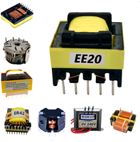 Transformateur Flyback SMPS Haute Fréquence EE PQ ETD RM EFD EPC EER 5V 12V 24V 110V 220V – Alimentation Électrique Élévateur/Abaisseur de Tension