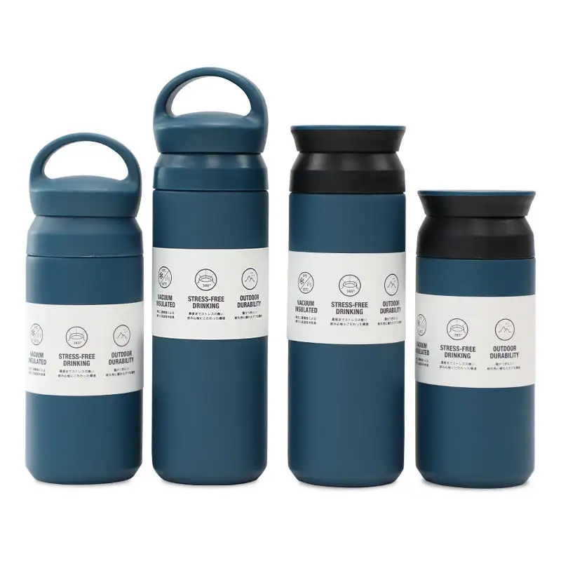 Hot Sale 350ml 500ml Custom Double Wall Stainless Steel Vacuum Insulated Thermal Mugs Water Bottle