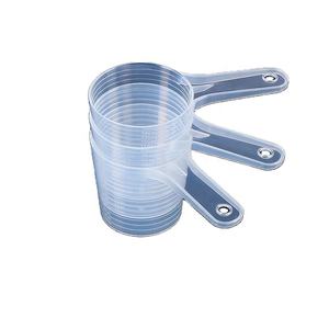 Cuillère doseuse en plastique écologique KUINI avec manche court, capacité de <span class=keywords><strong>150</strong></span> <span class=keywords><strong>ml</strong></span>, résistante au congélateur - Product Image 1