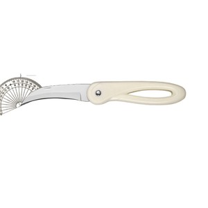 Couteau éplucheur pliable en acier inoxydable, outil compact pour éplucher les légumes et les fruits, fonctionnement manuel - Product Image 5