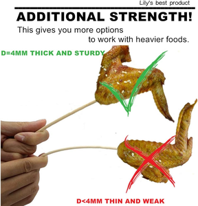 חלקה-בטוח ללא splinter splinter חלקה-בטוח לילדים חד פעמי ידידותית לסביבה גבוהה מרישמלו חג המולד - Product Image 5