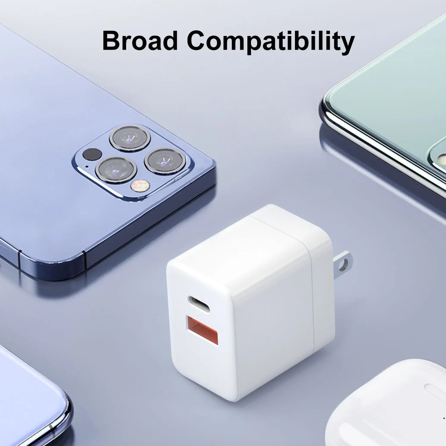 35W 65W Mini teléfono móvil portátil inteligente Pd Qc3.0 para Iphone 15 cargador adaptador de corriente tipo C cargador de batería de carga rápida