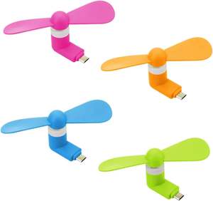 Mini ventilateur USB pour téléphones mobiles, accessoire pour garder les appareils au frais - Product Image 1