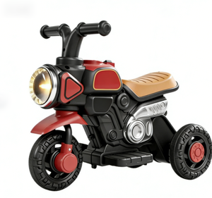 Tricycle <span class=keywords><strong>pour</strong></span> bébé, tricycle électrique en plastique <span class=keywords><strong>pour</strong></span> enfants de 1 à 3 ans et de 3 à 6 ans, garçons et filles, jouet de sécurité alimenté par batterie - Product Image 2