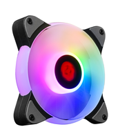 Vente en gros UFO 4pin automatique RGB lumières 6pin contrôle externe boîtier d'ordinateur ventilateurs de refroidissement par air 12cm