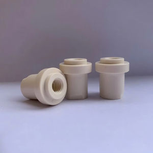 ชิ้นส่วนนำเส้นด้าย POM PEEK คุณภาพสูงแบบกำหนดเอง พร้อมรูร้อยเชือกแบบคอเดี่ยว สำหรับเครื่องจักรสิ่งทอ ชิ้นส่วนทนทานต่อการสึกหรอ - Product Image 1