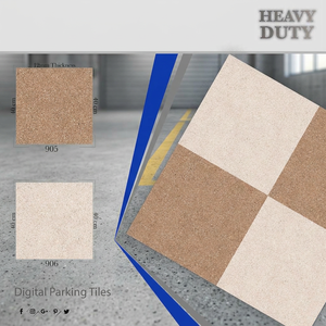 Carreaux de sol en porcelaine numérique HD Firebrick 400x400mm 12mm, finition mate, imperméables, pour extérieur - Product Image 2