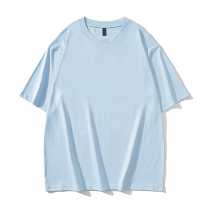 240 gsm Übergröße lockere kundenspezifische dad <span class=keywords><strong>Xxl</strong></span> blau groß herren groß und hoch grafik-t-shirts für herren - Product Image 1