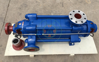 Pompe centrifuge multi-étages horizontale pour alimentation de chaudière, résistante aux hautes températures, construction en fonte/acier, 5-200