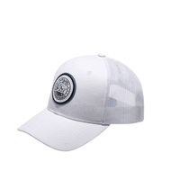 Casquette de baseball en coton à six panneaux avec visière incurvée pour activités de plein air – En stock
