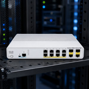Conmutador de Red Ethernet POE de 8 Puertos Serie 2960C WS-C2960C-8PC-L - Product Image 3