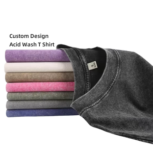 T-shirt pour homme TKAN12, T-shirt de grande taille, T-shirt lourd 100% coton, impression de logo personnalisé, T-shirt décontracté surdimensionné pour homme - Product Image 2