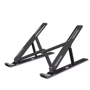 Laptop Stand <b>Adjustable</b> <b>Height</b> Metal <b>Desk</b> Mount For Notebook Computer Cooling Support Rack - Product Image 1