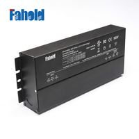 Alimentation LED Dimmable AC-DC Étanche Certifiée CUL CE FCC PF>0.95 Triac 0-10V 1-10V 12V 24V DC 300W IP65