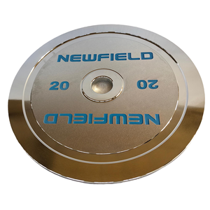 4-lagige galvanische galvanische verzinkte Gewichts platten aus Chromstahl für <span class=keywords><strong>2</strong></span> "Lang hantel stangen, geprägte oder geprägte Logo-Wettbewerbs platten - Product Image 3