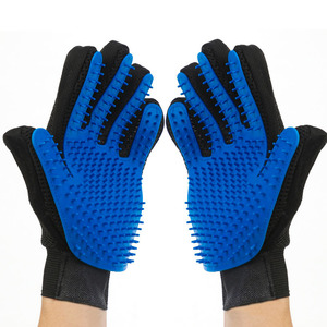 Stock De Nettoyage Chiens Chats Long Court Fourrure Brosses Gant De Massage Gant De Massage Deshedding Pet Hair Remover Gant Pet Toilettage Gant Brosse - Product Image 3