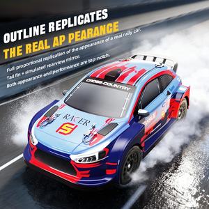 Voiture RC à l'échelle 1/14 <span class=keywords><strong>4x4</strong></span> 30 km/h 2,4 g Radiocommande de course JJRC C8828 Voitures de rallye de qualité professionnelle Jouets pour enfants adultes 2026 - Product Image 5