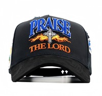 Gorra de Béisbol de 5 Paneles de Gamuza, Modelo 100% Original, Nueva, de Calidad OEM ODM, X Sad Boyz, Gorras de Béisbol Personalizadas, Gorras con Barba Dorada