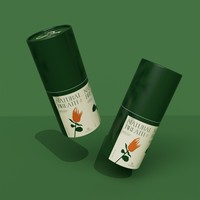 Vente en gros de contenants cosmétiques d'emballage en papier biodégradable Tube en papier torsadé pour bâton déodorant écologique