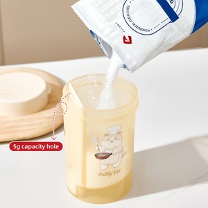 Support Oem Kitchen Spice Salt Plastic <b>Shaker</b> Pepper <b>Bottle</b> Condiments Seasoning Jar with Lid Quantitative Seasoning <b>Bottle</b> - Product Image 1