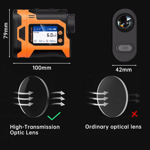 Telemetro Laser Magnetico 600M Display LCD Protezione IP65 Precisione 0.1M a Lunga Distanza per Golf e Caccia - Product Image 5