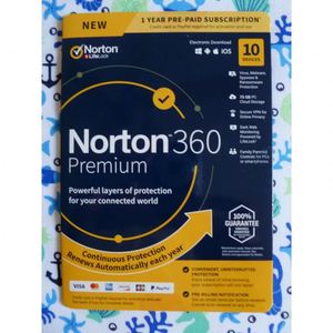 <span class=keywords><strong>Norton</strong></span> <span class=keywords><strong>360</strong></span> Premium 1 an 1 PC 1 appareil Euro en stock Livraison sous 12 heures - Product Image 2