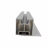 Support de panneau solaire en aluminium pour toiture avec surface anodisée pour l'installation de panneaux solaires – Support de module photovoltaïque économique