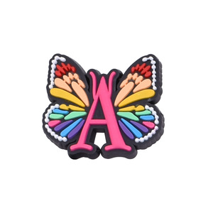 Accesorios Decorativos para Zapatos de Mujer, Estilo Clog con Letras de Mariposa, Hebilla para Zapatos DIY, PVC, Goma, Zapatos de Playa, <span class=keywords><strong>Xiami</strong></span> XH-655-05 - Product Image 6