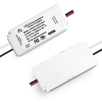 Driver LED à courant constant AC/DC, certifié ES CUL CE, 21W 500mA 27-42V, dimmable par Triac, étanche IP65, simple, efficacité 83%