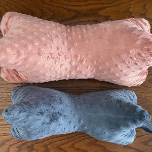 כרית תמיכה לצוואר ולגב תחתון בצורת מלבן, עשויה מסיבי סויה, קטיפה נושמת וניתנת לכביסה, למבוגרים, לשינה ולמנוחה. - Product Image 5