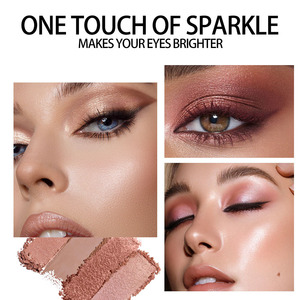 Crayon <span class=keywords><strong>fard</strong></span> <span class=keywords><strong>à</strong></span> paupières double couleur scintillant, <span class=keywords><strong>stick</strong></span> illuminateur, maquillage des yeux waterproof longue tenue, <span class=keywords><strong>fard</strong></span> <span class=keywords><strong>à</strong></span> paupières métallique chatoyant - Product Image 2