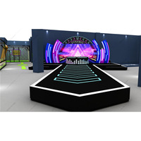 Centre de jeux de parc de trampoline incroyablement nouveau et flexible avec divertissement high-tech