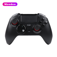 Manette de Jeu Sans Fil BT HD-060 Manette P4 Double Vibration Six Axes pour PS4 PC