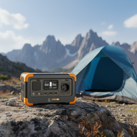 Centrale Électrique Portable Solaire 600W avec Contrôle APP/BT/WiFi, Onduleur à Onde Sinusoïdale Pure et Batterie LiFePO4 pour Voiture – Station d'Énergie d'Urgence