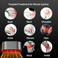 Appareil portable sans fil KONBEST à lumière rouge pour massage du cou et des jambes/pieds, équipement de fitness et de bien-être spa, lumière infrarouge lointain