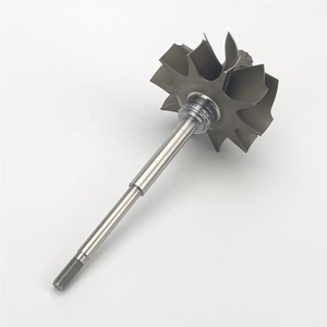 GT4088R 升级版 5+5 叶片涡轮涡轮轴 449208-8 适用于 751470-1/2/3 G 系列滚珠轴承 GTX40R GTX4088R (68/77mm) - Product Image 5