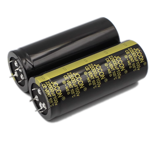 Condensador electrolítico de audio <span class=keywords><strong>63V</strong></span> 3300UF <span class=keywords><strong>4700UF</strong></span> 6800UF 10000UF 12000UF 15000UF 22000UF ESR bajo para amplificador Hifi - Product Image 1